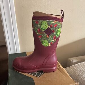 Muck Women's Red Winter & Rain Boots